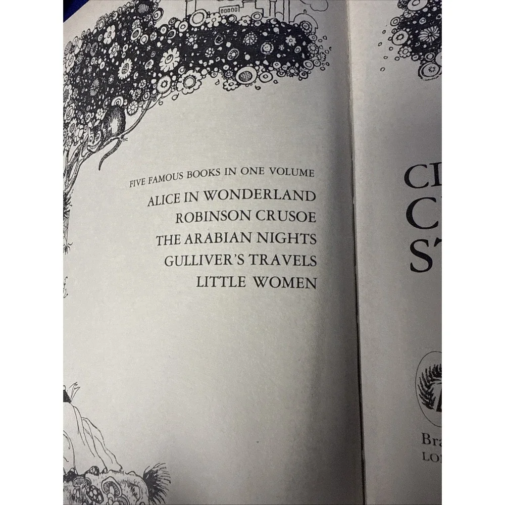Classic Book‎ of Children's Stories Hardcover - 1934-1986 Gulliver's, Alice,...